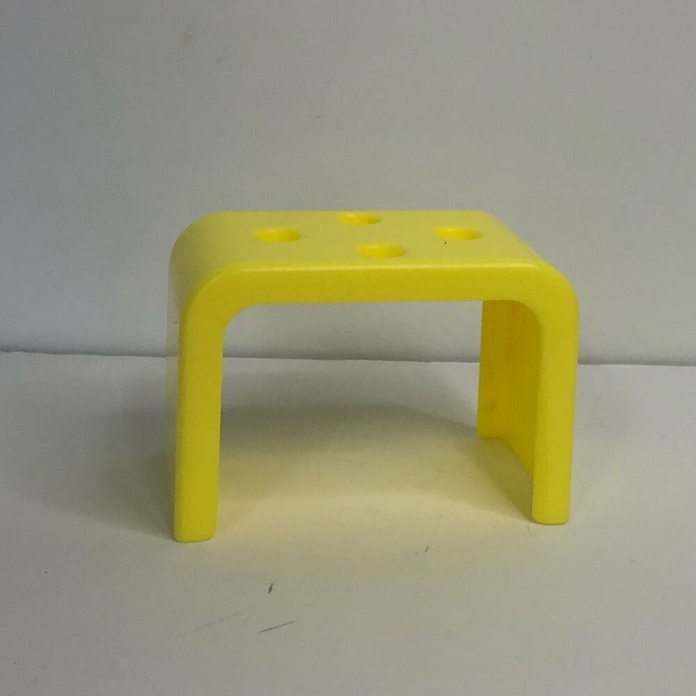 yellow barbie extra large table cup holders 2‎ inches tall